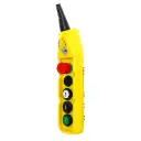 Custom Control Station | 1x PL05K Enclosure | 1x  ESTOP Twist to Release | 1x Up Arrow Button, 1x Down Arrow Button, 1x Solid Blue Reset Button, 3x NO Contacts, 2x NC Contacts, 1 Hole Plug | 00097-State Electric #2